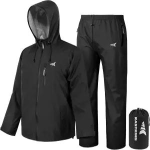 남녀용 캐스트킹 하이드로센스 필수 방수 레인 수트 가볍고 내구성이 뛰어난 낚시 하이킹용 아웃도어 장비