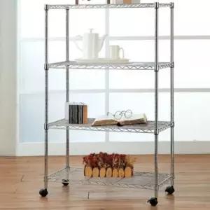 메탈랙 철제선반 4단 600 앵글선반 수납장 선반 코너선반