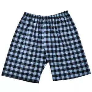 5부 남성 파자마바지 잠옷바지 체크 수면바지 홈웨어