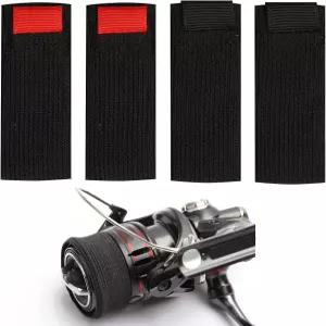 도브선 낚시 스풀 벨트 릴 보호 회전 액세서리 4개