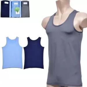 냉감 부드럽고 시원한 아이스쿨 남성 인견 런닝 3매입