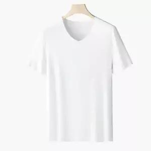 브이넥 반팔 03심리스T-W-3XL110 부드러운원단