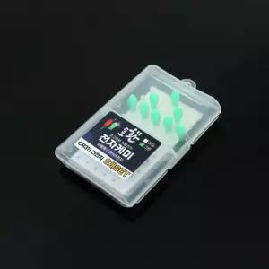 도도 환 전자 케미 방울형 벌크 8SET 그린캐 형캐 낚시