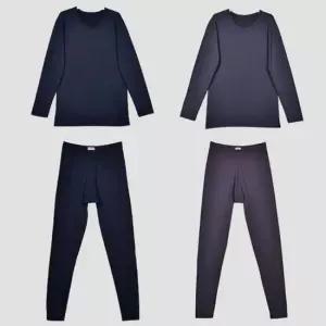 스판덱스 소재 남성용 기모 상하의 내의 세트 0088eh