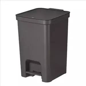 [SBD] 리빙 디자인 직사각형 휴지통 사무용 페달형 휴지통 사무실 13l 13l