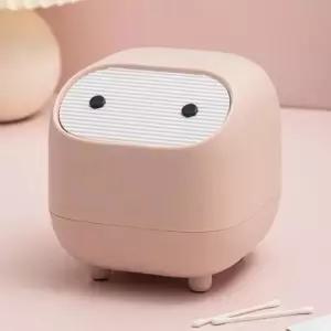 [SBD] 원터치 인테리어 사무용 미니 위 휴지통 책상 쓰레기통 탁상용 소품