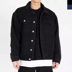 HSSM JK002 남성 기본 청자켓남자데님 아우터 캐주얼 재킷