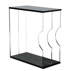 투명 LP 보관함 랙 스 지 투명(1칸) 진열 장식장 꽂이 선반