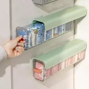 [생활] 칸막이 슬라이딩 잡동사니 수납 수납함 정리함 양말 속옷 소품