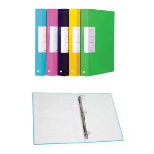 유광컬러 A4 서류정리 D링 바인더 5개 문서 파일꽂이 서류철 화일케이스 화일 파일 문제집
