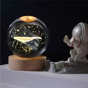 완제품-유리구슬 무드등-고래(중) 무드등