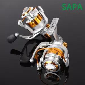 싸파 BL 원터치형 12볼베어링 스피닝릴 4000초보자용낚시 보조용품 취미생활 필수품 바다 접이식핸들 스릴