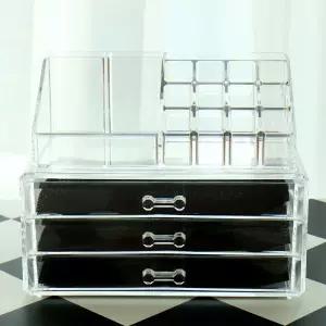 립스틱정리함 화장품 악세사리 보관함803정리대 아크릴 트레이 브러쉬 미용 화장대