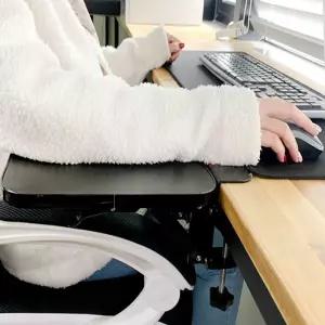 잔솔 책상 팔받침대 팔걸이 팔꿈치거치대 마우스 손목컴퓨터보호 팔목 팔거치대 노트북 패드대 의자 보대
