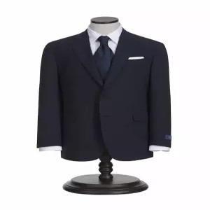 여름 울혼방 블루 글렌체크 정장 세트