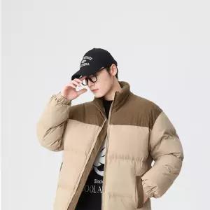 고급 따뜻한 겨울 초경량 커플 숏패딩 패션 짧은 패딩점퍼 야외 등산 방한 남성