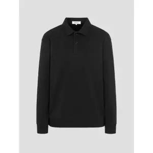 빈폴 25FW 더블니트 칼라넥 스웨트 셔츠 - 블랙 BC5841C015