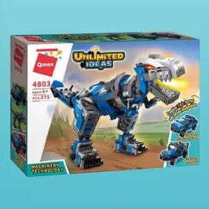 3단 변신 티라노사우르스 블럭 조립어린이단체선물 어린이용 피규어 어장난감 날선물 아이 초등학생 중학생