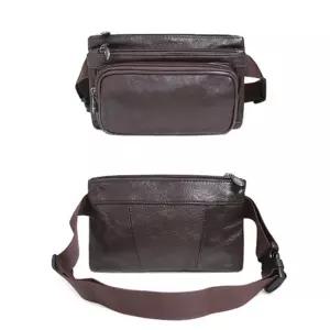 DKES 가죽 힙색 355L허리가방 색백 보조 웨이스트백 힙쌕 크로스쌕