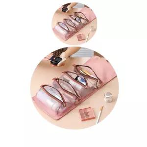 다양한 화장품을 분리수납 가능한 여행 파우치 X 2개용치 출장용치 메이크업가방 메이크업치 사각치 주머니