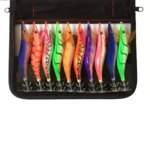 암산코리아 에기 10종 모듬 팩루어낚시 세트 미끼 오징어 갑오징어