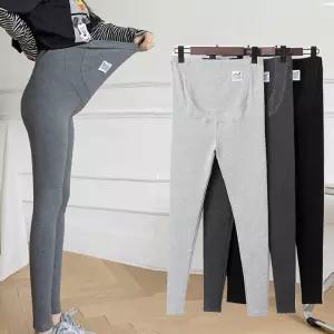 여성 임부 레깅스 얇은두께 허리 사이즈조절 임신초기-만삭 임산부 레깅스