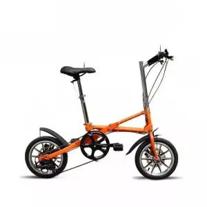 14인치 미니벨로 원터치 자전거 가벼운 1초 휴대용