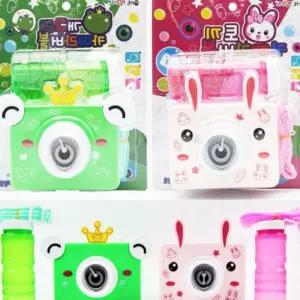 어린이 비눗방울 놀이 귀여운 자동 비누 장난감 제이큐 버블 건 토끼 랜덤 버블건 카메라 개구리