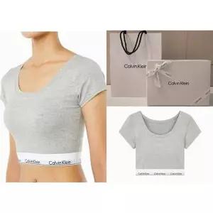 [Calvin Klein]여성 모던코튼 티셔츠 아웃푸쉬 브라렛 QF8066AD-P7A 725323
