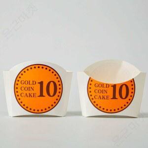 동전빵 포장지 십원빵 종이 포장용기 개별포장 일회용기 일회용 1 도시락 1000개