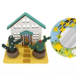 어린이 클레이 찰흙 지점토 촉감놀이 짝꿍 세트 아트 샌드 글로벌이지 뚝딱 학습재료 만들기 선놀이 놀이터