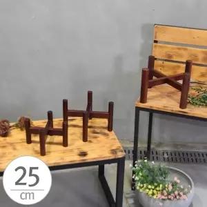 원주목형(낮은)화분받침대(S3호)내경250mm 우드스텐스탠드 인테리어 원예용품 소품 홈가닝 나무
