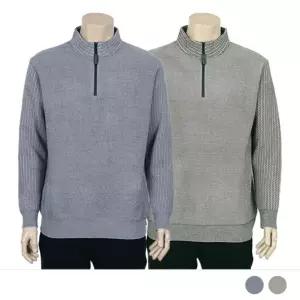 체이브 기모 반집업 터틀넥 긴팔 니트 MTSS25072폴라 집업 폴라