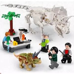 공룡 화석 발굴 트리케라톱스 블럭 조립어린이단체선물 어린이용 변신 피규어 어장난감 날선물 아이 초등학