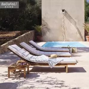 접이식 썬배드 수영장 리조트 일광욕 체어 의자 비치