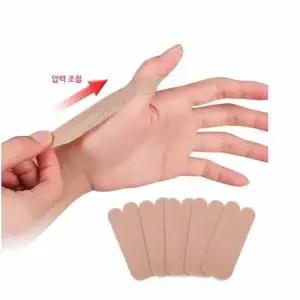 1매(1개) V자 손가락 관절 테이핑 밴드 방수 원단 고