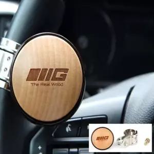 제노바 리얼우드 파워 핸들 1p 보조 봉 손잡이 운전 보조링 버스 메탈베어링 핸들링 튜닝악세사리 자동차