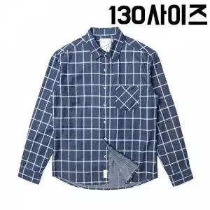 TBZ KING 사각체크 청남방 130사이즈