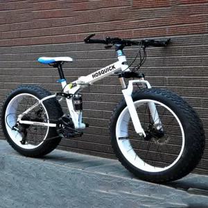 광폭타이어 자전거 바퀴큰 자전거 광폭 변속 접이식 두꺼운