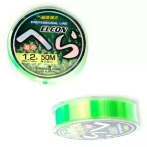 엘콘 중층 원줄 50m 모노필라멘트 그린낚시용 라인 낚시 낚싯