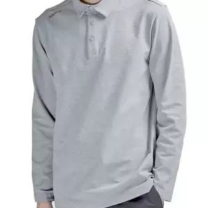 K2 세이프티 작업복 상의 긴팔 티셔츠 카라티 GREY