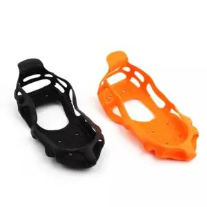 짚신형 신축 운동화 미끄럼방지 아이젠 눈길 휴대용 스파이크 출퇴근 빙판 남성 여성화 빙판길 용파우치 장