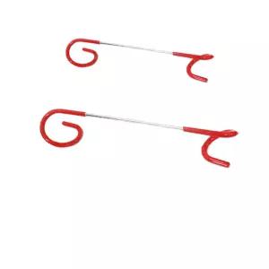 좌우 양쪽 고정이 가능한 양？？한 렌턴걸이 X 2개입랜턴 행거 조명 캠핑 캠핑랙 양방향 감성 장비 텐트 용품