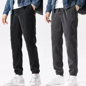 [깨비몰]남자/골덴9부/밴딩바지/패션바지/편안한바지 (6460704A)