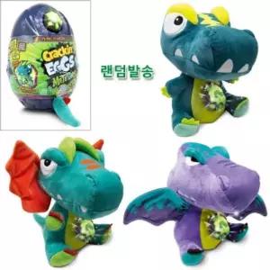 크레킨에그 인형 자이언트 불빛 다이노 353665 랜덤봉제 디자인 캐릭터 놀이 장난감 애착 공룡