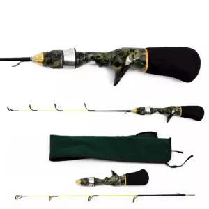 암산코리아 카모 빙어 송어 얼음낚시대 산천어 용대 축제 낚시 세트 바다 얼음