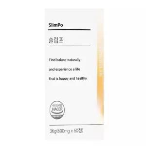 [리턴랩] 리턴랩 슬림포 보조제 체지방감소 뱃살관리 식전 식후 급찐급빠 60정 x 6개