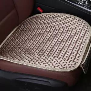 브라운 차량 용 시트커버 용여름방석 쿨방석 운전 방석