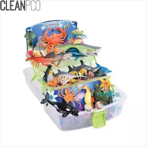 f06 아쿠아해양동물세트프리미어인형 모형피규어 규어 장난감 교구