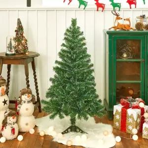 120cm 스카치 눈꽃 트리홈파티 겨울인테리어 인테리어 집꾸미기 장식용 풍성한 크리스마스 성탄절 용품